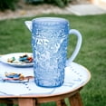 thumbnail image 2 of 2.5 Quart Blue Paisley Acrylic Pitcher, 2 of 5
