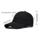 thumbnail image 5 of Fashion Adult Baseball Cap Summer Breathable Sports Sun Hat for Hiking Golf Outdoor, 5 of 5