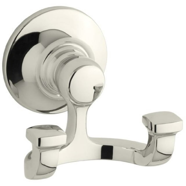 Kohler K-11414-SN Crochet de Robe Bancroft, Nickel Poli Éclatant