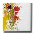 thumbnail image 1 of Epic Graffiti 'Flower Tango on White' by Jan Griggs, Canvas Wall Art, 26"x26", 1 of 3