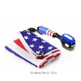 thumbnail image 3 of HCBY American Flag Golf Cleaning Kit, Microfiber Towel & Dual Brush Set, Magnetic Golf Towel, Patriotic Golf Club Maintenance Tools, 3 of 8
