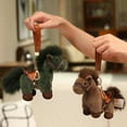 thumbnail image 4 of Gaiwos 2026 Year of Horse Mascot Keychain 5.5 inches, Plush Horse Keychain Bag Charm, Cute Keychain for Backpack, Purse, Handbag Ornaments, Birthday Holiday Gifts for Man Woman, 4 of 8