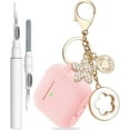 thumbnail image 3 of Case for Apple Airpods 4 -  Airpods 4 Cases 2025 Cover Women Anti-Drop Silicone iPods 4 Earbuds Wireless Accessorie Charging Cases Girl Bling Keychain for Airpod iPods 4th Generation, 3 of 14