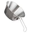 thumbnail image 1 of OULII 1 Set of Camping Pot Stainless Steel Stackable Outdoor Cooking Utensils for Barbecues, 1 of 8