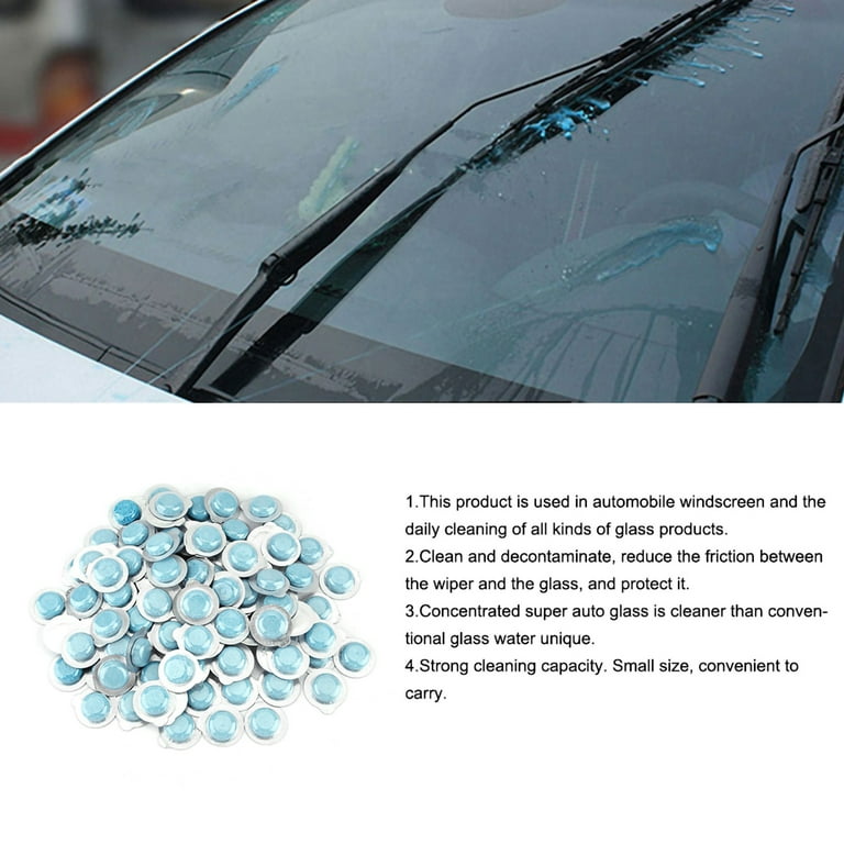 Car Effervescent Washer, Car Windshield Washer Tablets High Performance For  