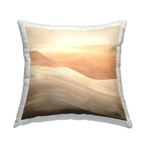 Stupell Industries Ombre Desert Dunes Decorative Printed Throw Pillow Design by Irena Orlov.