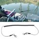 thumbnail image 4 of Greeniant Cordón de pesca en retráctil, cuerda de seguridad, caña de pescar, correa antipérdida con hebilla en forma de S, aparejos de pesca Pescar, 4 of 6
