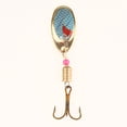 thumbnail image 3 of 5 uds señuelos de pesca Metal Jig cebos señuelo cuchara para lubina mi Cola Señuelos de pesca Spinnerbait, 3 of 8