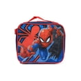 thumbnail image 5 of Spider-Man Backpack & Lunch Bag Detachable Insulated 2PC Marvel Boys Blue, 5 of 6