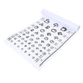 thumbnail image 2 of EeaseCA Eye Chart Standard Visual Testing Chart Children Vision Eye Chart for Home, 2 of 5