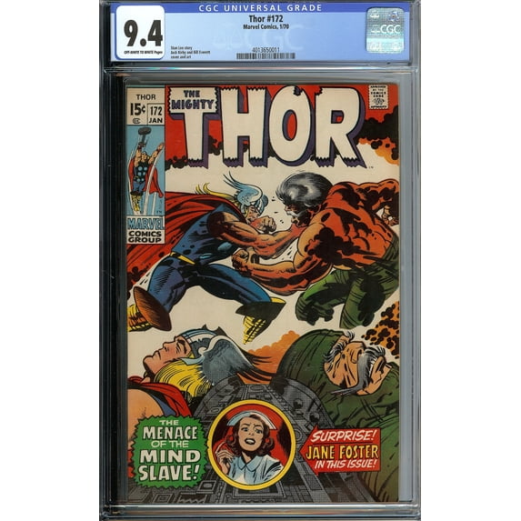 Thor #172 - CGC 9.4 Comic Book
