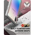 thumbnail image 4 of WEI Ares Series Étui Conçu pour Galaxy Note 10 (Sortie 2019), Étui Pare-Chocs Robuste Transparent Sans Protecteur d'Écran Intégré (Rose), 4 of 8