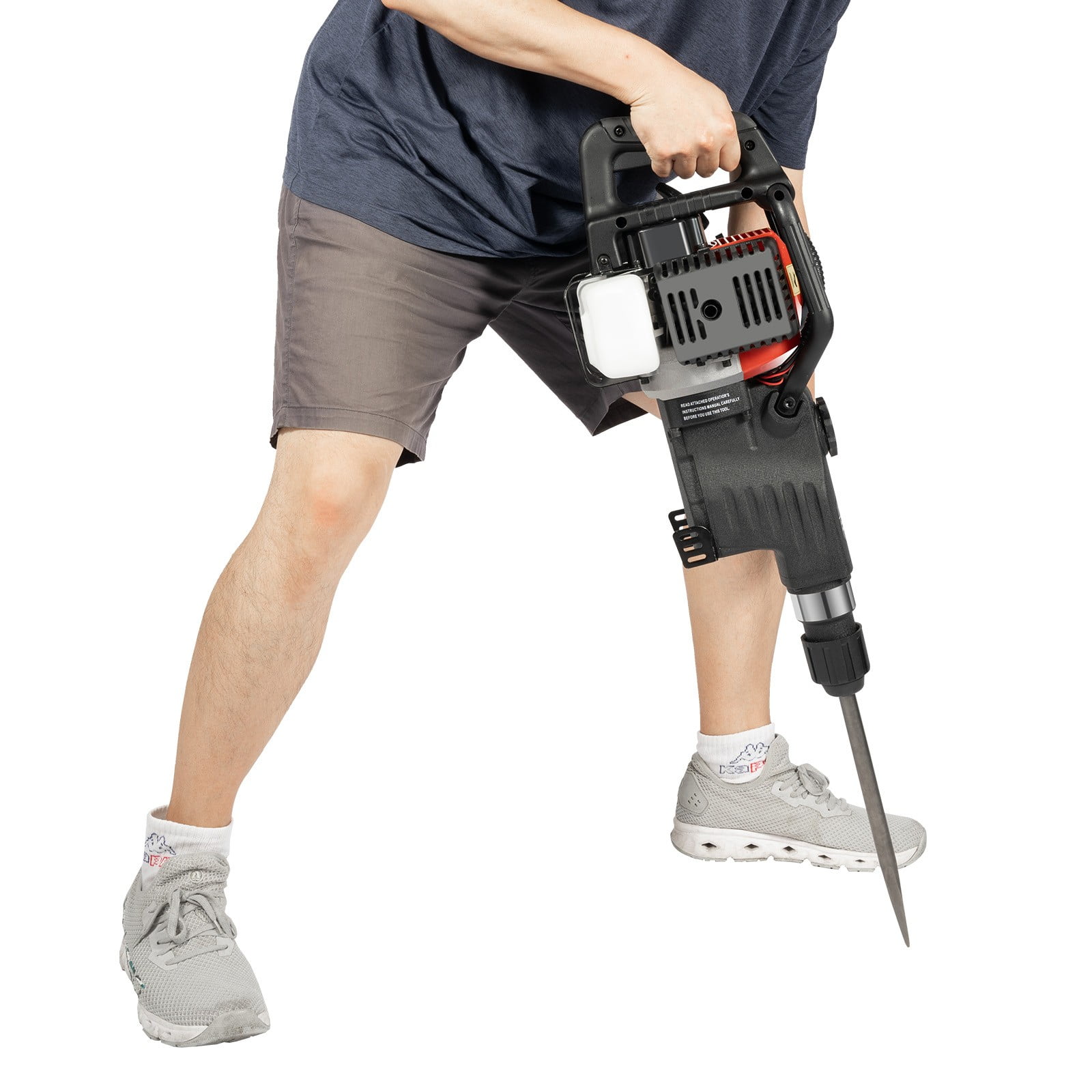 Gasoline Hammer Drilling Machine 2 Stroke Gas Powered Demolition Hammer 33CC for Interior Decoration