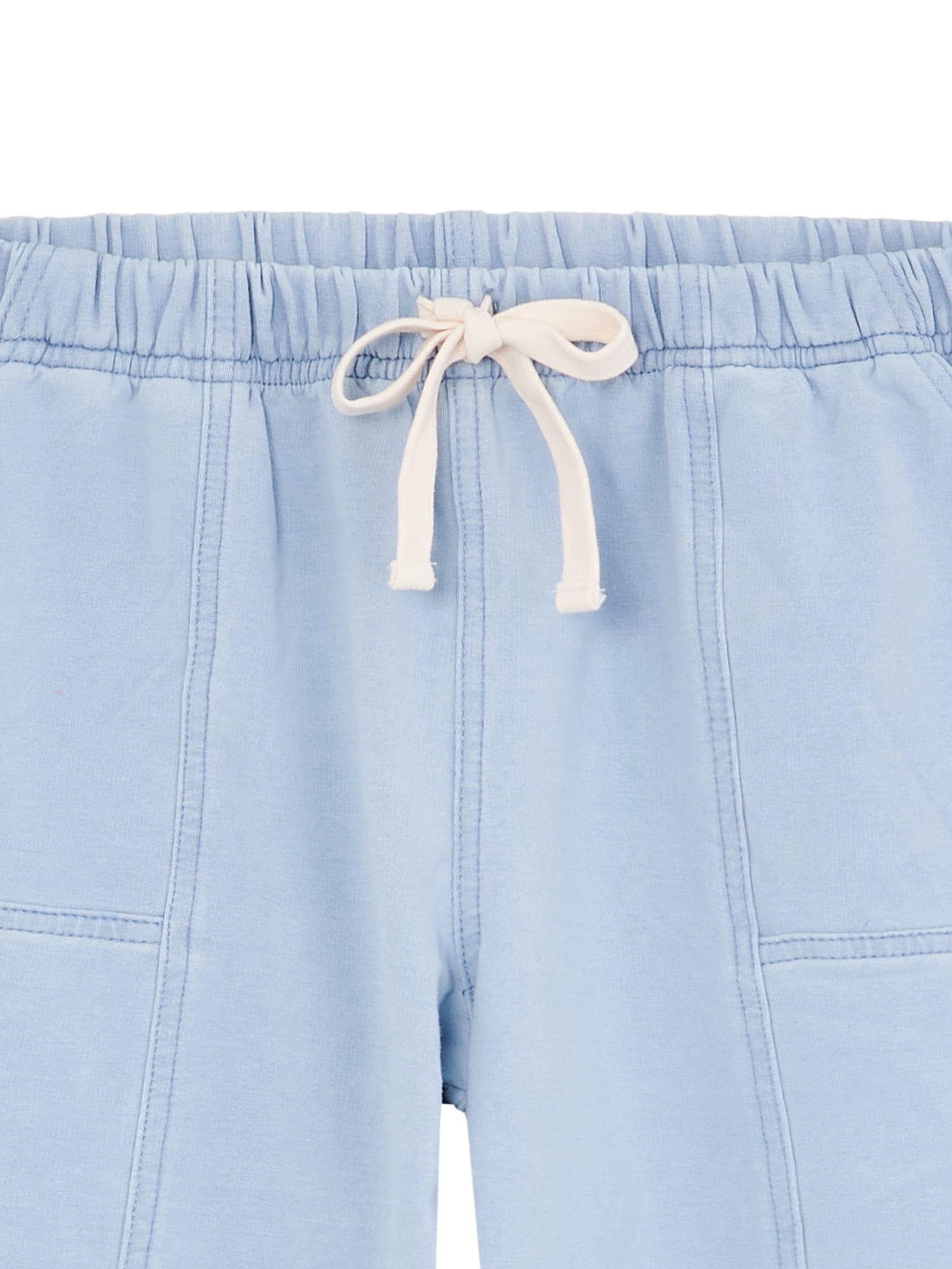 Wonder Nation Girls Knit Denim Pants, Sizes 4-18 & Plus