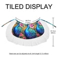 thumbnail image 5 of Peacock Chic Chiffon Summer Beach Dresses for Women, 5 of 6