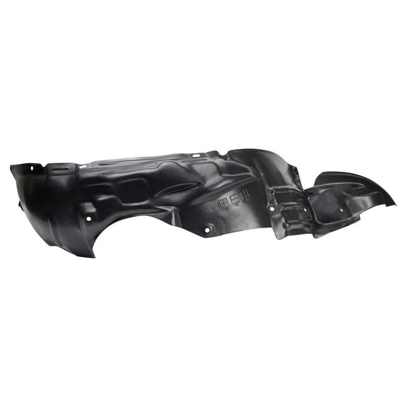 TRQ Front Left Inner Fender Liner Black Drivers Side Fits Select 1993-1997 Toyota Corolla TO1248104