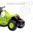 thumbnail image 4 of NEILA 6V 15W Kids Motorcycle with Bubble Function Battery Powered Ride on Motorbike Toy With LED Headlights, Music, 3 Wheels Kids Ride On Bubble Motorbike,for Kids Ages 3+ Boys Girls Green, 4 of 7