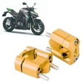 thumbnail image 4 of Pair 22mm/28mm 1/8inch 7/8inch Adjustable Motorcycle Handlebar Mount Clamps Riser Adapter CNC Aluminum Alloy Mountain Bike Handlebar Riser Extender, 4 of 7
