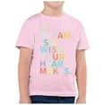 thumbnail image 1 of Chemises pour Fillettes Rentrée des Classes Saison Imprimé Col Rond Manches Courtes Hauts pour Filles, T-Shirts Roses 8 Ans-9 Ans, 1 of 4