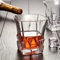 thumbnail image 3 of WhiteRhino Premium Glass Whiskey Glasses Set of 6 with Ice Ball Molds,11oz Old Fashioned Cocktails Scotch Glasses for Bar Drinkware,Clear, 3 of 6