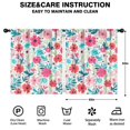 thumbnail image 2 of Blackout Kids Curtains,Pioneer Flower Childrens Insulated Curtains Set Of 2,Bedroom Essentials,Toddler Room Decor 52x63in(132x160cm), 2 of 4