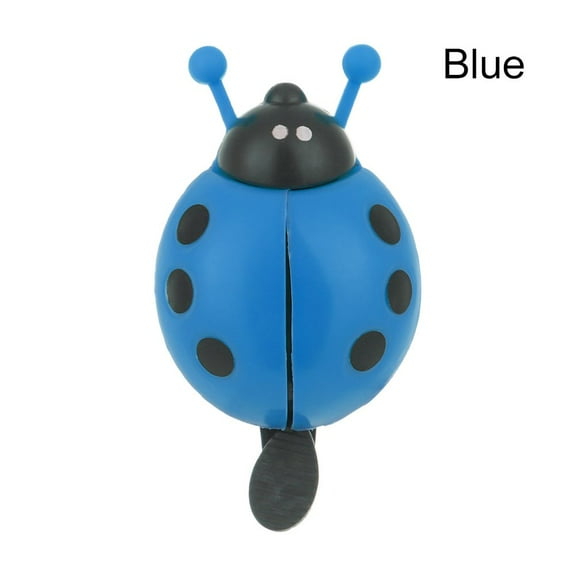 Kids Boys Girls Horn Cycling Accessories Kid Beetle Bicycle Bell Bike Alarm Ring Handlebar Lovely Ladybug BLUE