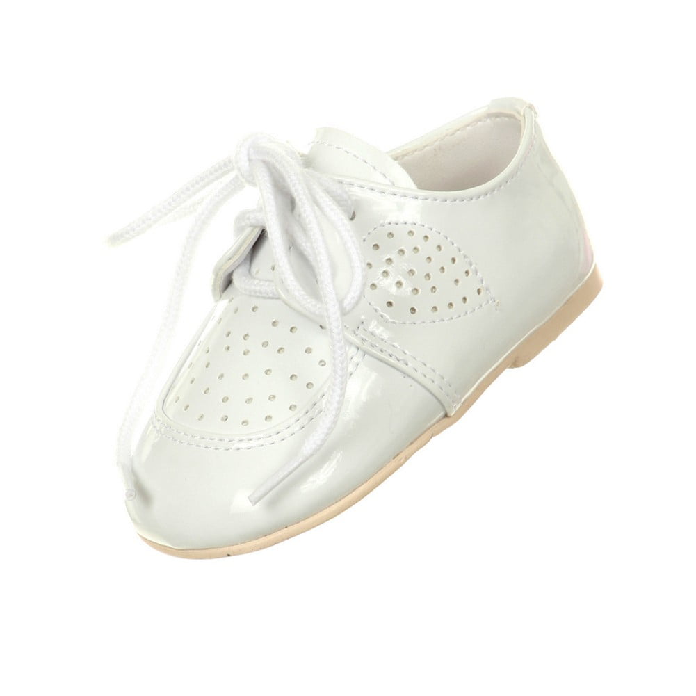 baby boy white dress shoes