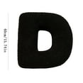 thumbnail image 3 of Letter Shaped Soft Decorative Pillow | English Alphabet Throw Cushion | Plush Accent for Sofa Couch Bed Car | Comfortable & Durable | Choose Any Letter | 1 Piece | Home Decor, 3 of 3