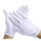 thumbnail image 1 of Guantes de trabajo Guantes Guantes de trabajo de gestión de inconfundible, Guantes suaves cómodos 12 pares de espesar estilo Cola Guantes de trabajo de algodón blanco, 1 of 8