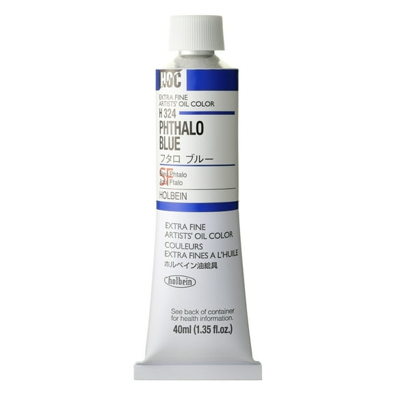 Holbein Artists' Oil Color, 40ml, Phtalo Blue