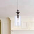 thumbnail image 4 of IPL276B01ORB Canarm Inc York - 1 Light Pendant In Scandinavian Style-60 Inches Tall and 5.5 Inches Wide, 4 of 8
