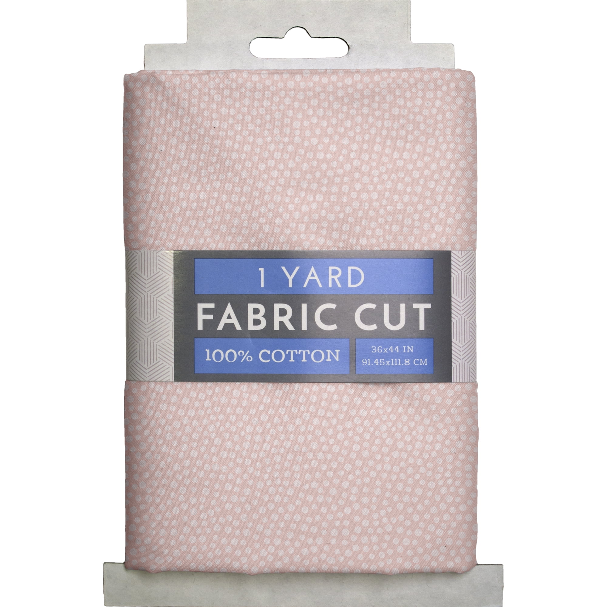 (2 pack) Waverly Inspirations 1 Yard Cut 100% Cotton Darcy's Dots Fabric, Blushing Bride, 44â€ Wide for Quilting & Sewing