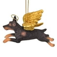 thumbnail image 4 of Honor the Pooch: Doberman Holiday Dog Angel Ornament, 4 of 7