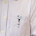 thumbnail image 5 of Two Sharks Yin Yang Retractable Reel ID Badge Key Card Name Tag Holder with Clip, 5 of 7