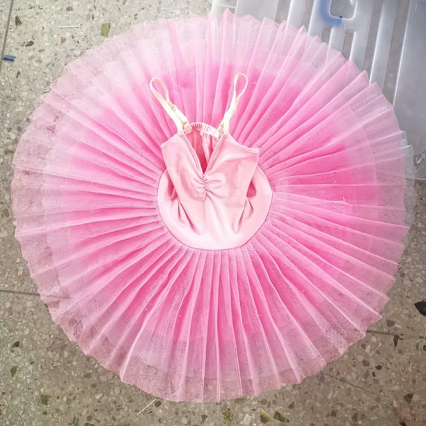 Falda De Tutú De Ballet Blanco Vestido De Lago De Cisne Disfraz De Rendimiento Para Niños Ropa De Baile Del Vientre , Escenario Profesional