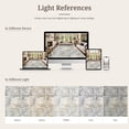 thumbnail image 5 of CHITOOMA 5'x7' Area Rugs for Living Room, Machine Washable Abstract Distressed Rugs Indoor Neutral Carpet Rugs for Bedroom Dining Room Office with Non-Slip Backing, Stain Resistant, Beige, 5 of 9