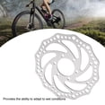 thumbnail image 3 of Durable Steel Material, Easy Installation, Reliable Performance, Enhanced Heat Dissipation - Bicycle Disc Brake Rotor With Versatile Design For Mountain Bikes And Road Bikes, 3 of 8