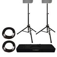 thumbnail image 1 of Ultimate Support TS80B Speaker Stand, Black + On Stage Mic Cable, 20 ft. XLR Bulk + Ultimate Support BAG-90D Speaker Stand Tote + Deluxe Bundle, 1 of 7