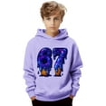 thumbnail image 2 of CAIXIA Graphic Hoodies Streetwear for Boys 67 Number Printed 67 Sweatshirt Long Sleeve Fleece Pullover Tops Cute Clothes,Purple, 2 of 5
