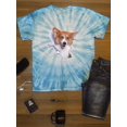 thumbnail image 3 of Corgi Peaking Out Tie Dye Cyclone Men -Image by Shutterstock, Male XX-Large, 3 of 4