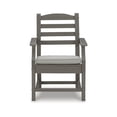 thumbnail image 2 of Signature Design by Ashley Visola Arm Chair with Cushion (Set of 2), Gray, 2 of 6