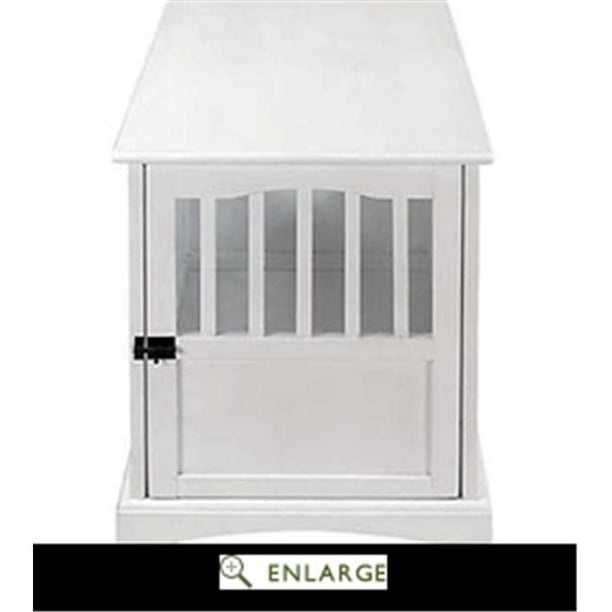 Pet Crate End TableWhite