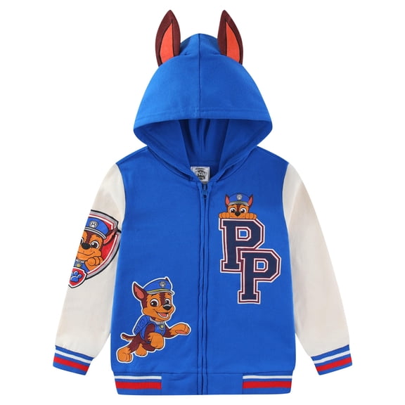 Paw Patrol Chase Zip Up Hoodie (Boys), Sizes 5-7