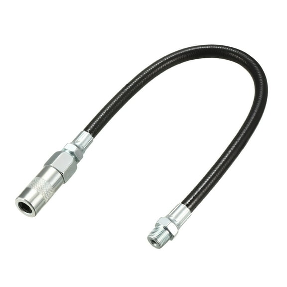 Unique Bargains 12.9" Flexible Extension Grease Hose 4500PSI 1/8" NPT Thread, 1Pcs