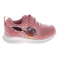 thumbnail image 3 of Disney Moana Girls Light Up Sneakers. (Toddler Little Kids), Pink Coral, Size: 7, 3 of 7