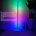 thumbnail image 4 of Lampadaire d'Angle LED RGB, Lampe d'Angle à Impulsions Musicales Réglable en Luminosité pour Chambre à Coucher, 4 of 8
