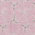 thumbnail image 3 of HomeRoots 675394 8 x 10 ft. Pink, Ivory & Gray Geometric Transitional Washable Machine Made Rectangle Area Rug with UV Protection, 3 of 9