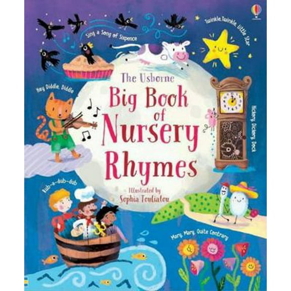 Pre-Owned Big book of nursery rhymes (Unknown) 079454844X 9780794548445