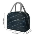 thumbnail image 3 of TIELUTT 2PCS Insulated Lunch Bag Portable Bento Bag Battery Operated Food Warmer Camping Lunchboxes Men Large Lunchbox for Men Large Thermal Lunch Bags for Women Fit and Fresh Lunch Bag Shoulder Stra, 3 of 4