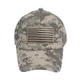 thumbnail image 2 of Top Headwear USA Double Patch Adjustable Baseball Cap - Digital City Camo, 2 of 4